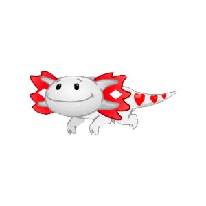 Streak the Axolotl